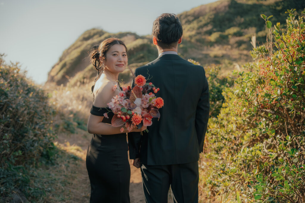 和歌山・宮崎の鼻で振り返る新婦のウェディングフォト